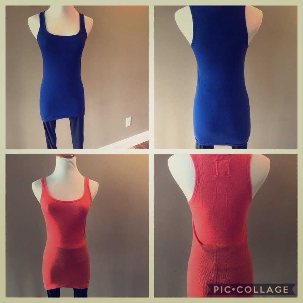 Set of 2 PINK Tanks